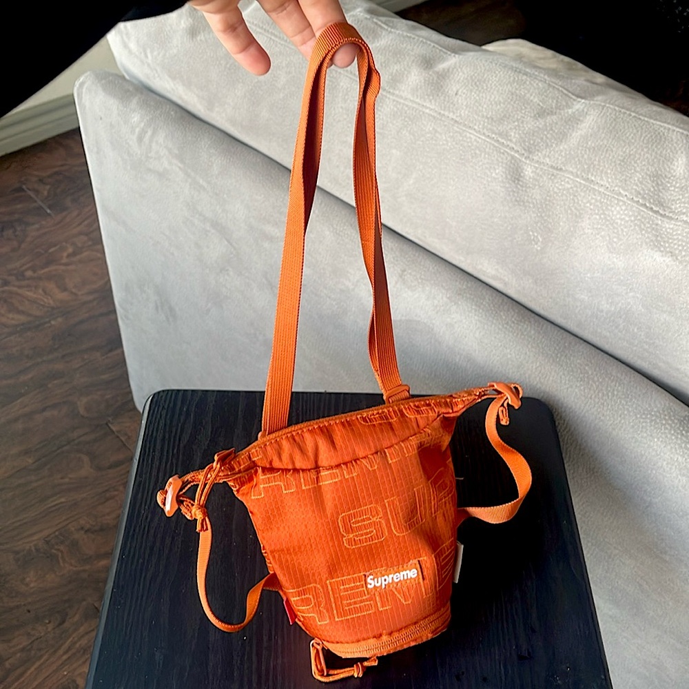 Orange Supreme Neck Pouch
